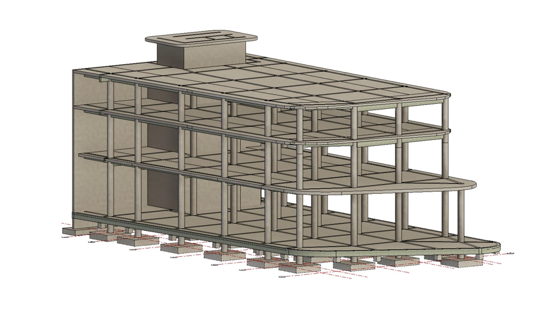 BIM Modeling — Structure - Gallery 6